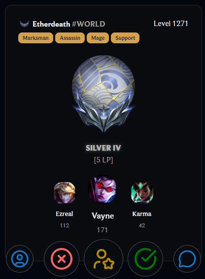 Intelligent matchmaking